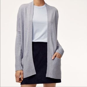 Talula Aritzia Lenox cashmere and angora cardigan